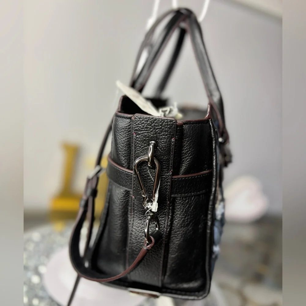 Coach 2016 Swagger 27 in Canyon Quilt Denim Satchel NWT - Picture 9 of 17